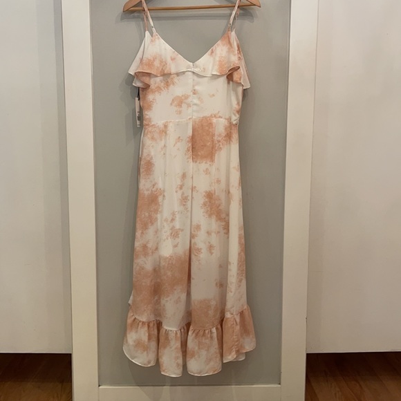 Dex Blush Tie-Dye Hi-Low Dress - Picture 3 of 6